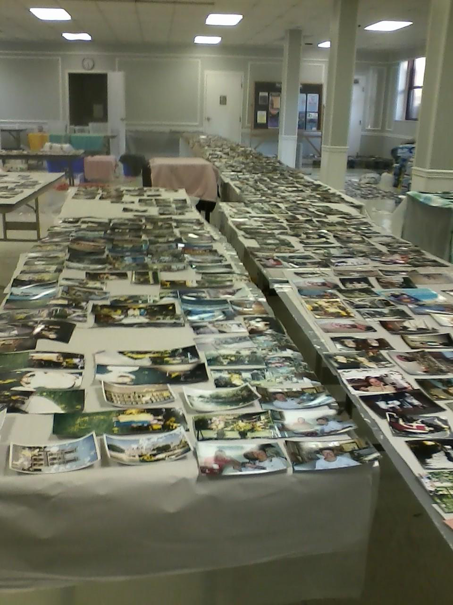 Shandon Presbyterian Church Photographs that were damaged during severe weather were stored at Shandon Presbyterian Church